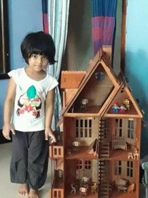 Wooden Doll House Dhaka